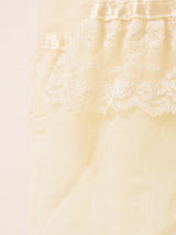 70's Made in USA "GUNNE SAX" チュールレース ロングドレス