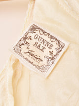 70's Made in USA "GUNNE SAX" チュールレース ロングドレス