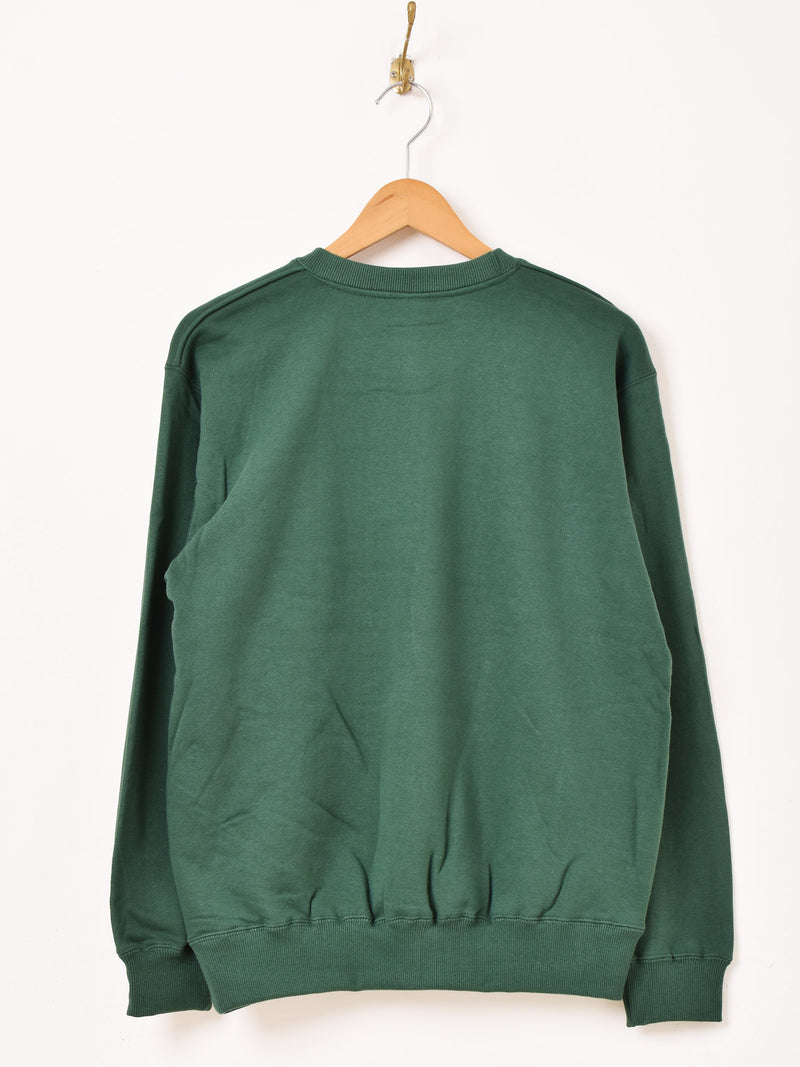 ワンポイント刺繍 スウェットシャツ「I'M ROTTEN TO THE CORE」