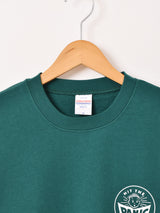 【2色展開】 プリント スウェットシャツ「HIT THE PANIC BUTTON」