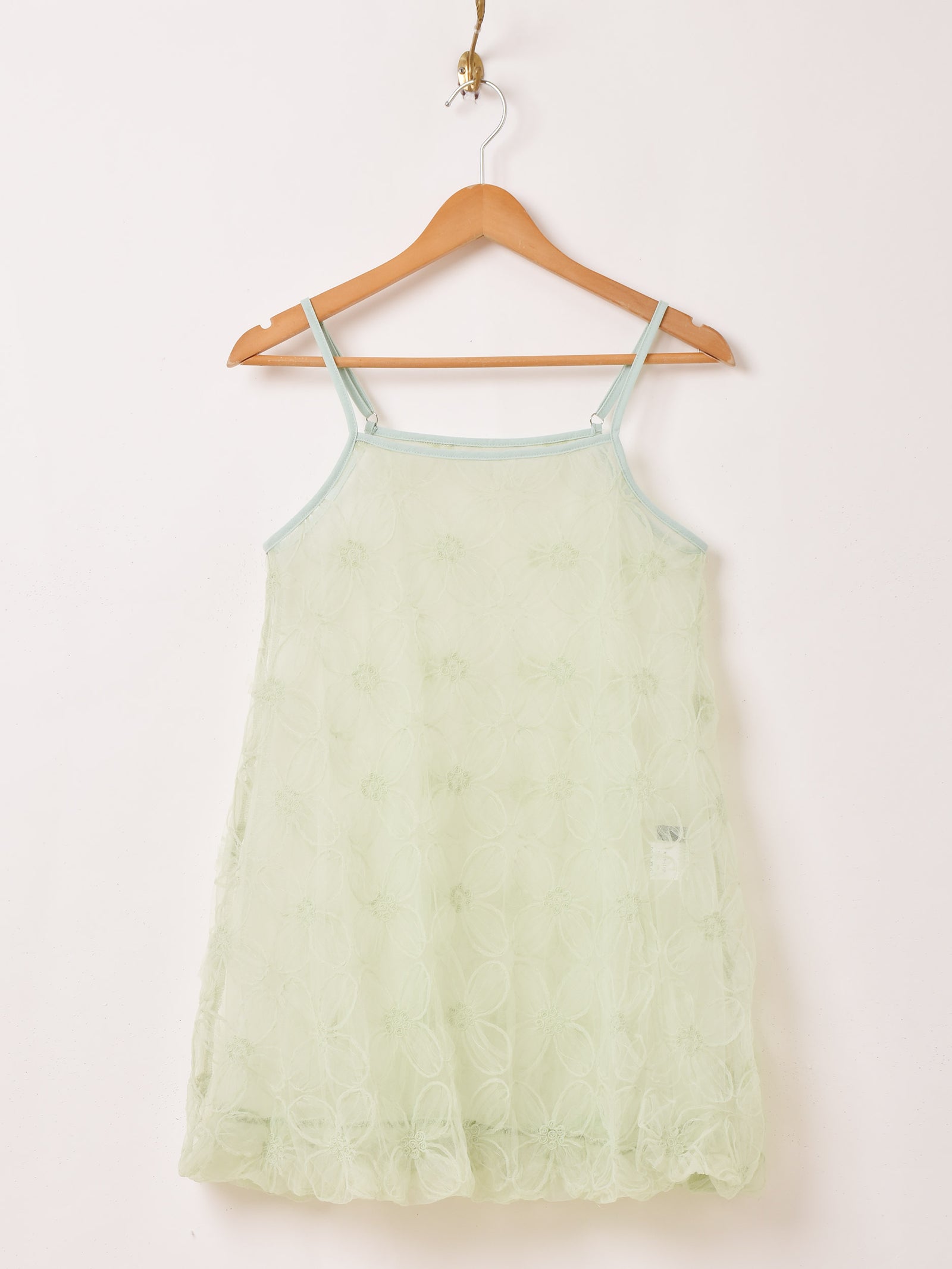tulle mini dress チュールワンピース　バルーン　タグ付き Short tulle dress with ruffles and flounces Girl, Pink