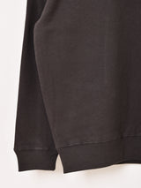 【2色展開】 プリント スウェットシャツ「HIT THE PANIC BUTTON」