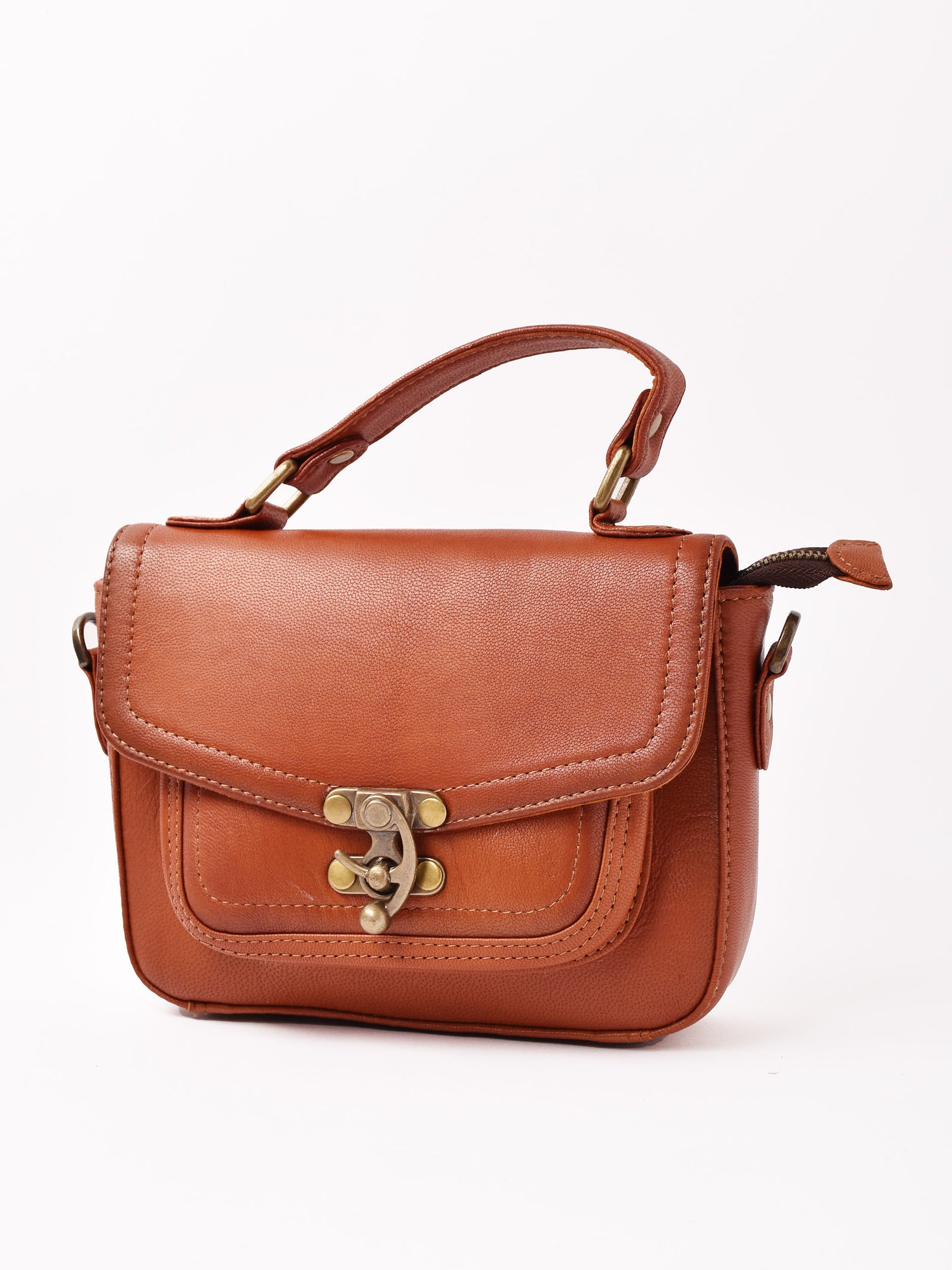 古着屋購入 Paris レザー ショルダーバッグ Paris GROOM レザーショルダーバッグ - ショップ おばあさんの家