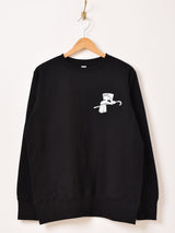 【2色展開】 プリント スウェットシャツ「Dapper Dan Club」