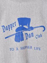 【2色展開】 プリント スウェットシャツ「Dapper Dan Club」