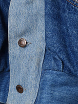 リメイク パッチワーク デニムジャケット