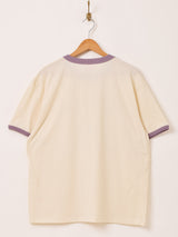 Backers プリント リンガーTシャツ「NANAIMO Bathtub Race」