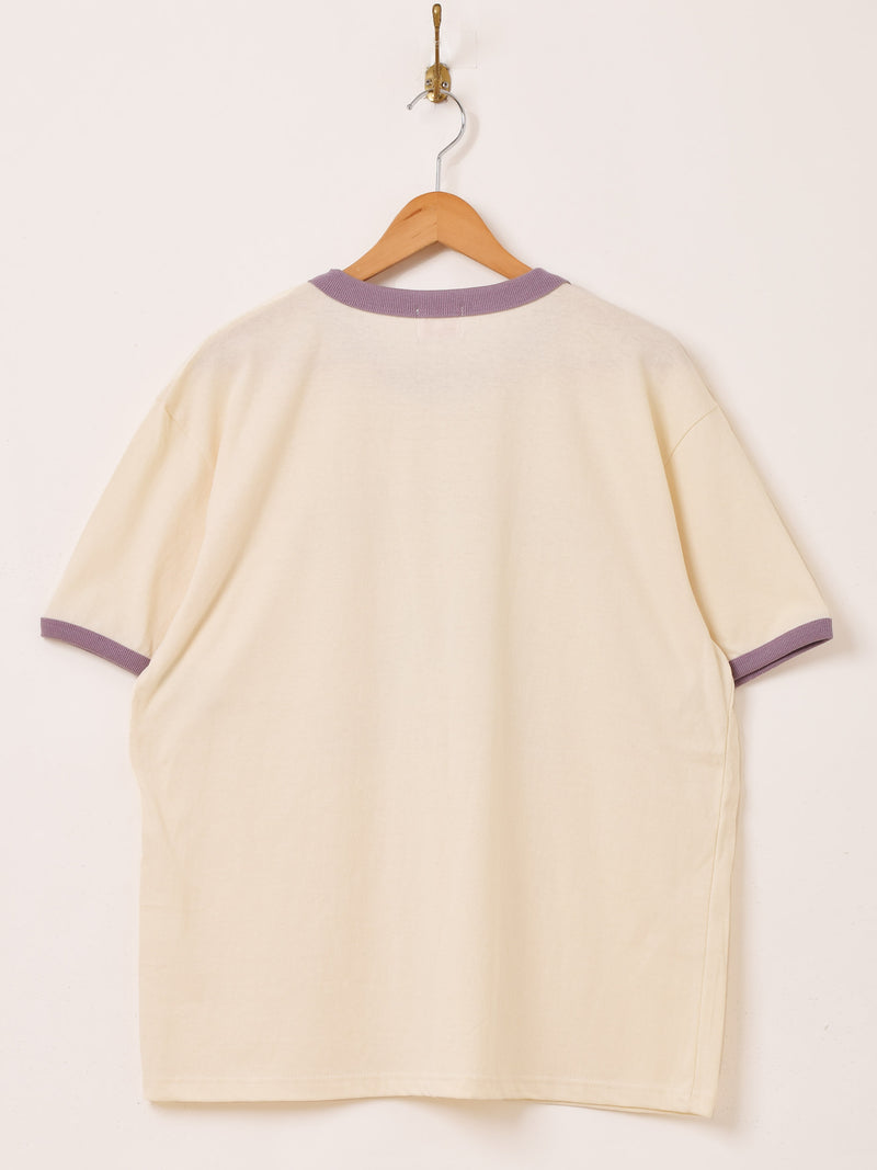 Backers プリント リンガーTシャツ「NANAIMO Bathtub Race」
