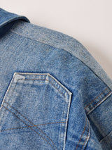 リメイク パッチワーク デニムジャケット