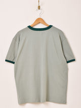 Backers プリント リンガーTシャツ「TOILET BOWL」