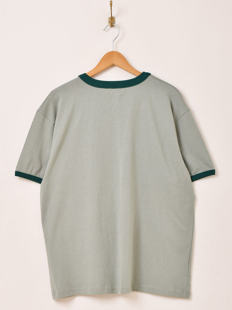 Backers プリント リンガーTシャツ「TOILET BOWL」