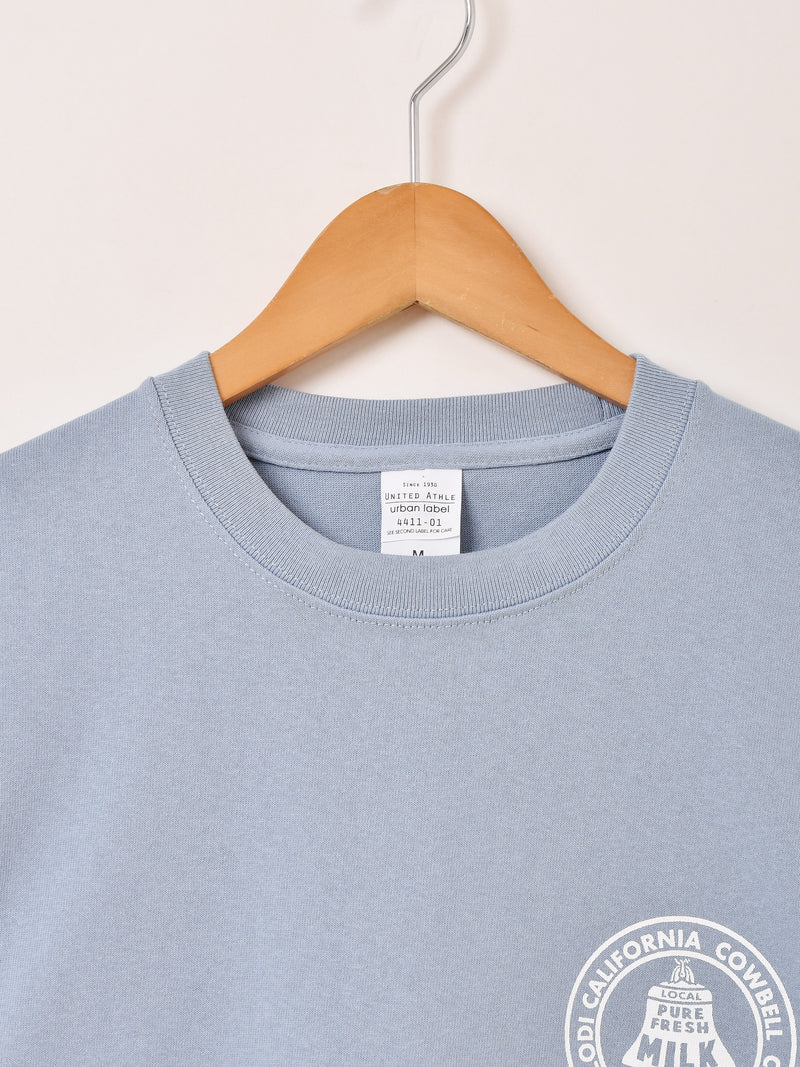 【3色展開】 両面プリントTシャツ「Cowbell」