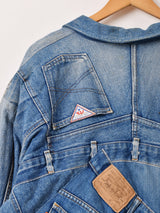 リメイク パッチワーク デニムジャケット