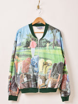 90's〜 アメリカ製 ゴルフ柄 ペーパージャケット