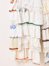 Emerald Motel リメイク ファブリック フリル パンツ