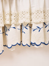 Emerald Motel リメイク ファブリック フリル パンツ