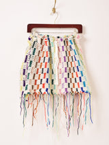 リメイク クロシェ グラニー ミニスカート