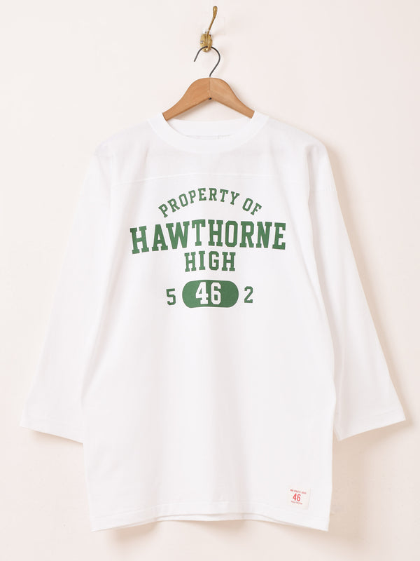 2色展開】 プリント フットボールTシャツ「HAWTHORNE」 – 古着屋Top of