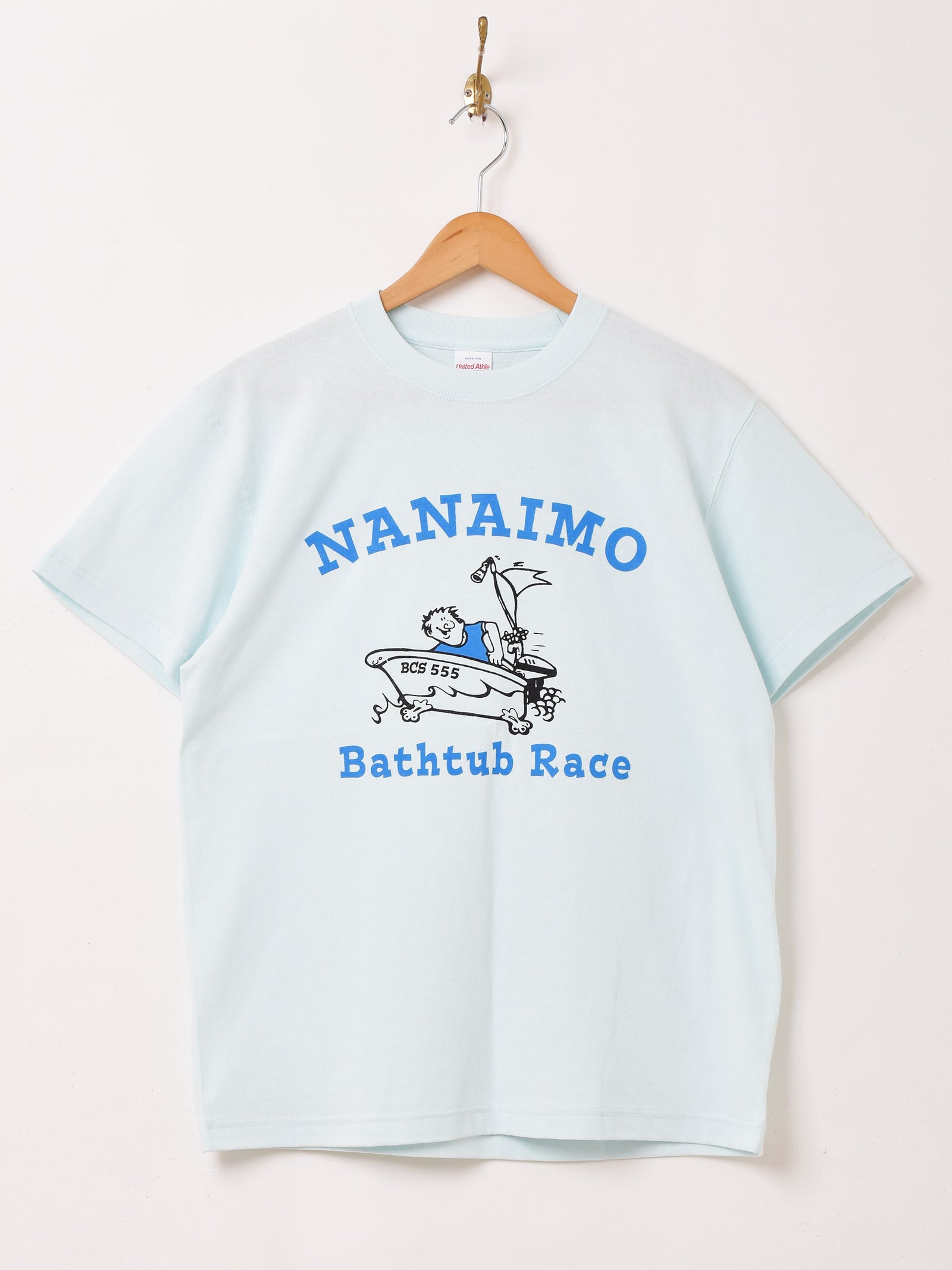 2色展開】 プリントTシャツ「NANAIMO Bathtub Race」 – 古着屋Top of the Hillのネット通販サイト