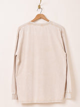 【3色展開】 ウォッシュ カラー ロングスリーブTシャツ