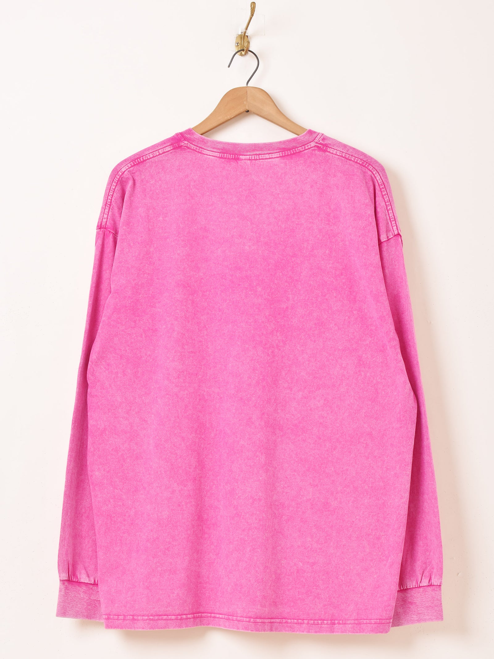3色展開】 ウォッシュ カラー ロングスリーブTシャツ – 古着屋Top of