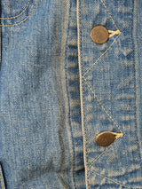 70's  Made in USA 70’s "Lee" 220-J Denim Riders Jacket