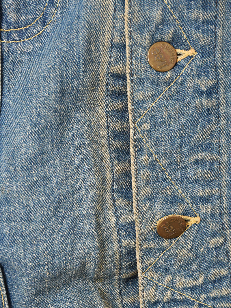 70's  Made in USA 70’s "Lee" 220-J Denim Riders Jacket