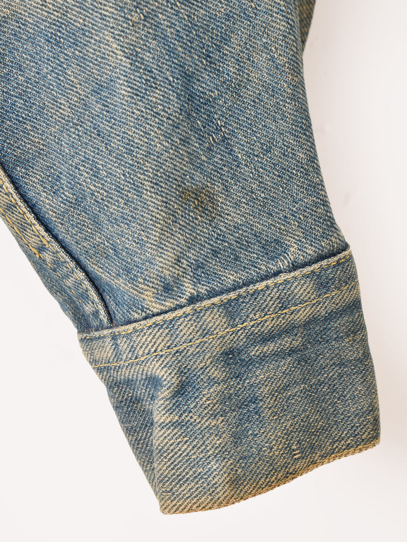 70's  Made in USA 70’s "Lee" 220-J Denim Riders Jacket