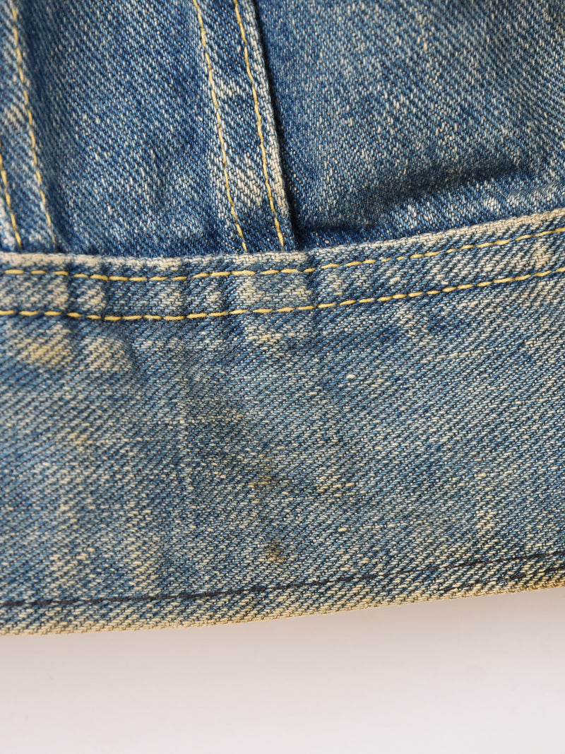 70's  Made in USA 70’s "Lee" 220-J Denim Riders Jacket