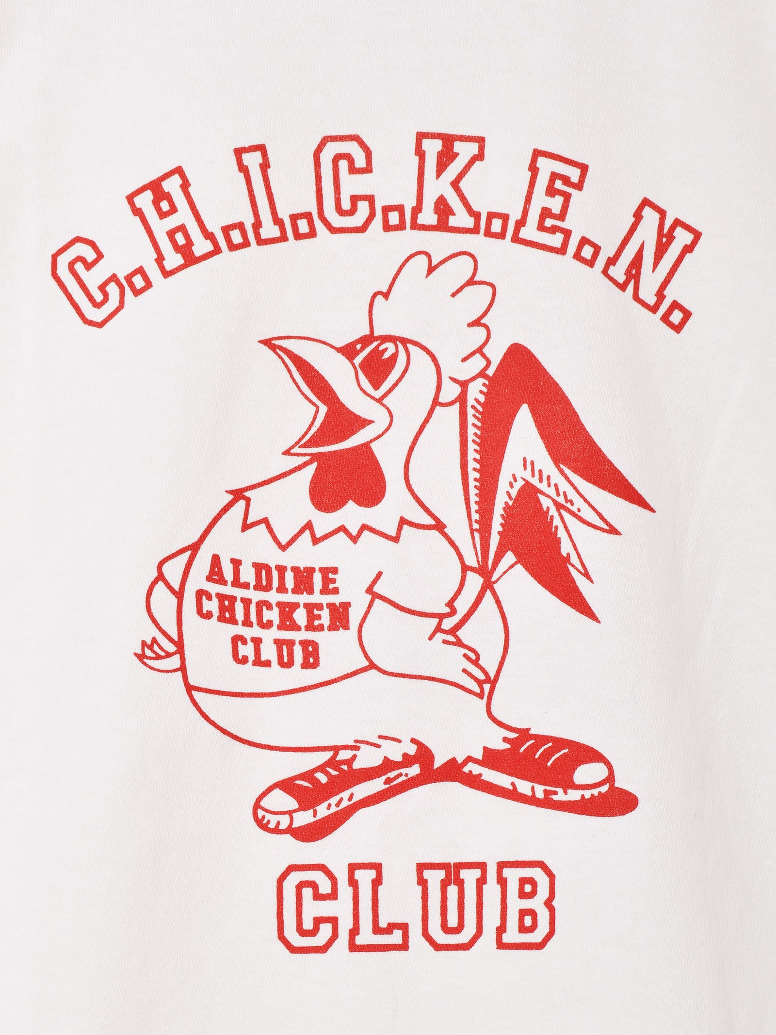 プリント リンガーTシャツ【CHICKEN】 – 古着屋Top of the Hillの