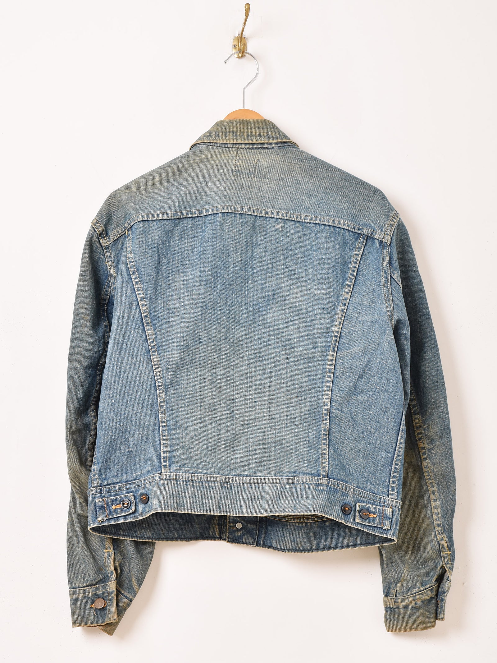 Lee 70年代後期 220J デニムジャケット USA製 ヴィンテージ M相当 70's Made in USA 70's 