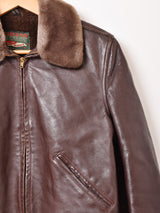 40’s〜50’s ”Albert Richard” Leather Boa Jacket