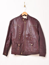 1972's Wheels of man "Highway Man" Single Motorcycle Jacket