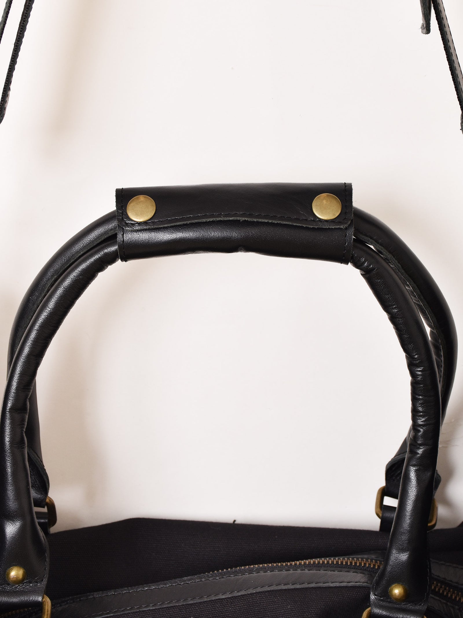 2色展開】キャンバス×レザー ボストンバッグ – 古着屋Top of the Hill