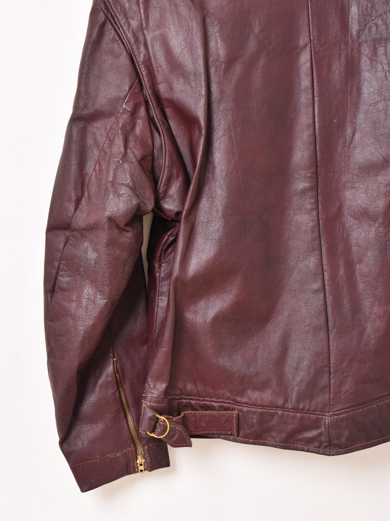 1972's Wheels of man "Highway Man" Single Motorcycle Jacket