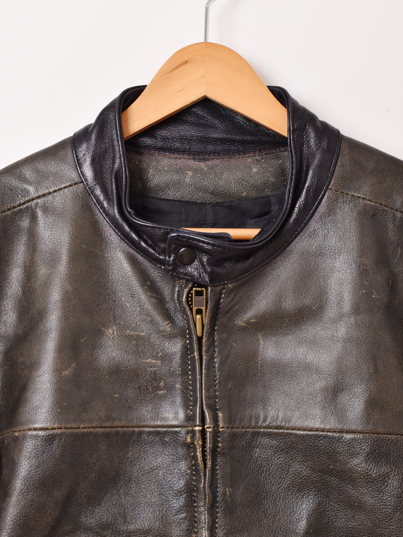 イタリア製 シングルライダースジャケット – 古着屋Top of the Hillの