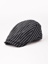 【2色展開】ストライプ柄 ハンチング