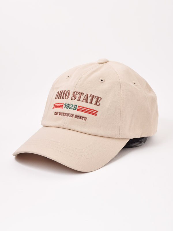 刺繍入り キャップ「OHIO STATE」