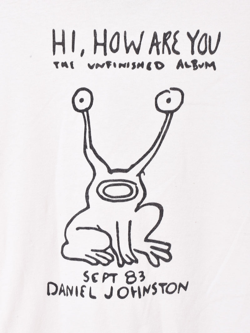 DANIEL JOHNSTON イラスト ミュージックTシャツ