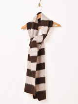 【3色展開】ボーダー柄 マフラー