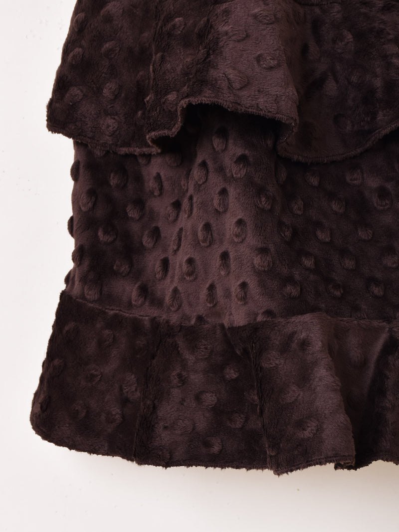 【2色展開】Meridian ミンキードット フリル キャミソール