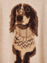 Meridian ダックスフント タートルネックセーター