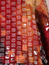 総柄 スパンコール ジャケット