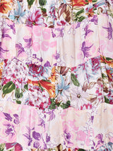 インド製 パッチワーク 花柄 ロングスカート