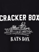 【2色展開】 プリントTシャツ「CRACKER BOX」