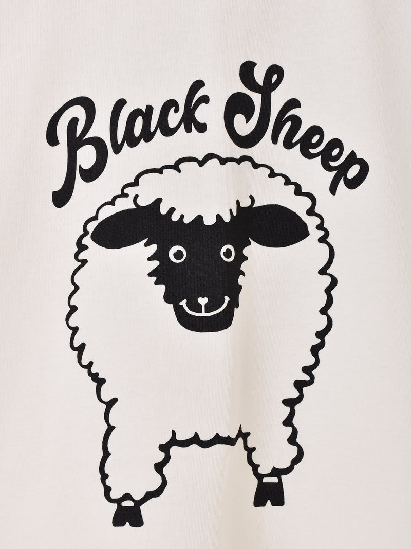 プリント リンガーTシャツ「Black Sheep」 – 古着屋Top of the Hillの