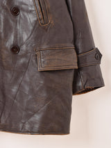 50’s〜60’s Leather Car Coat