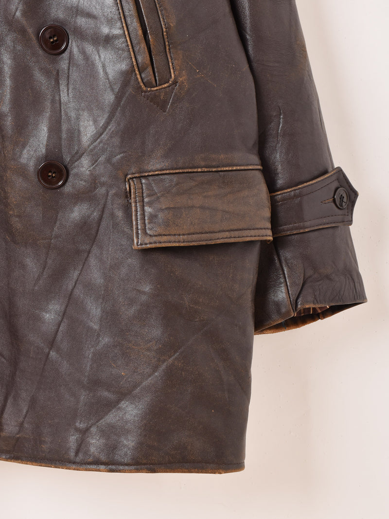 50's〜60's Leather Car Coat – 古着屋Top of the Hillのネット通販サイト