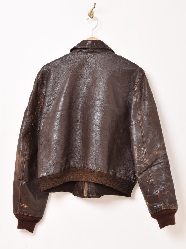 50's Albert Richard A-2 Flight Jacket Type