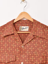 60's アメリカ製 "Brentwood" Rayon Shirt